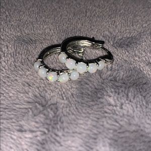 Gorgeous opal earrings